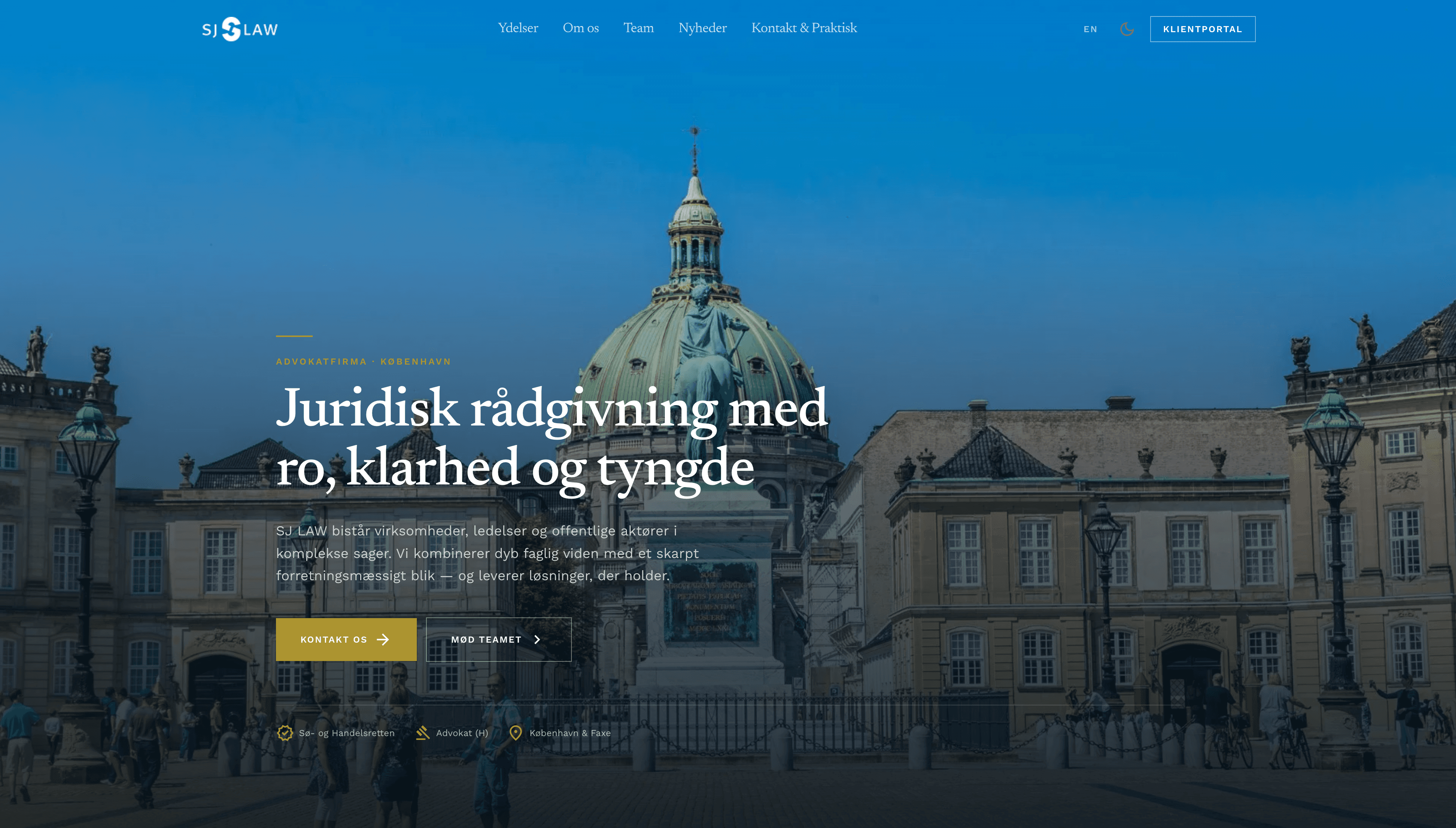 SJ Law — Legal website