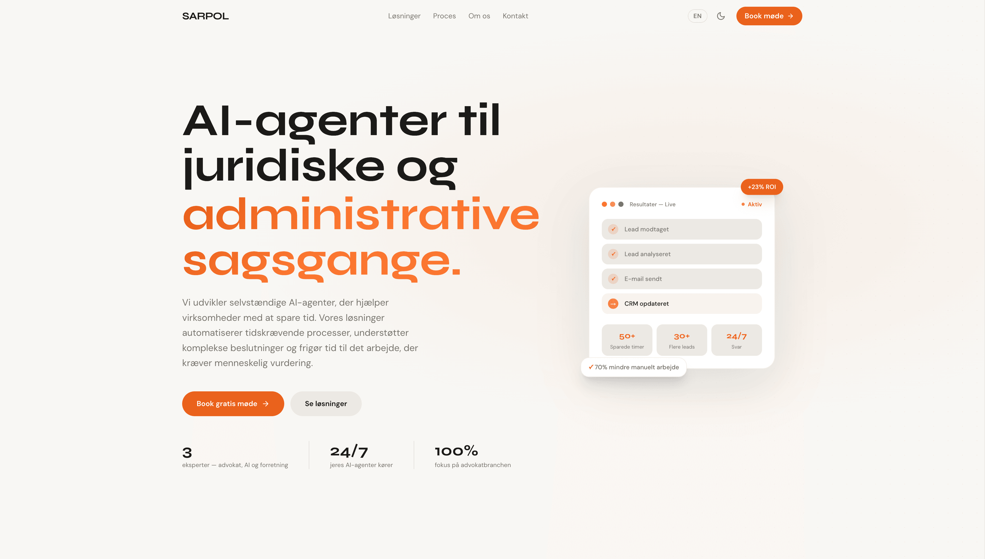 Sarpol — AI Agency Platform